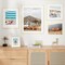 5x7 Gold Picture Frame, Aluminum Photo Frame, Plexiglass And Hanging Hardware Included